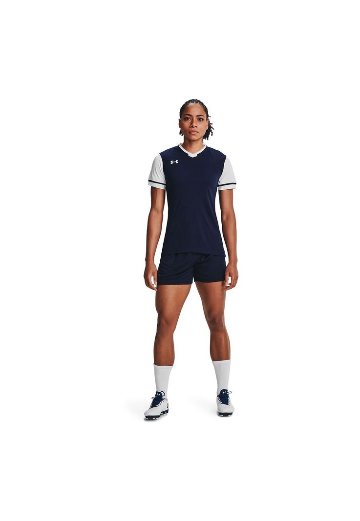 Polera UA "Máquina 2.0" para mujer Azul-5