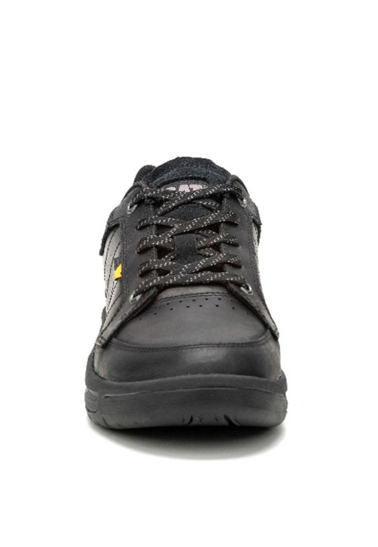Zapatilla Cuero Hombre Apa Cush Negro-5