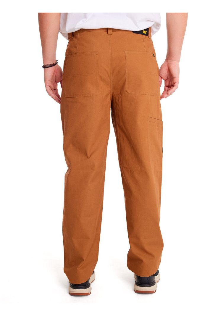 Pantalón Hombre Relaxed Twill Utility Pant Café-3