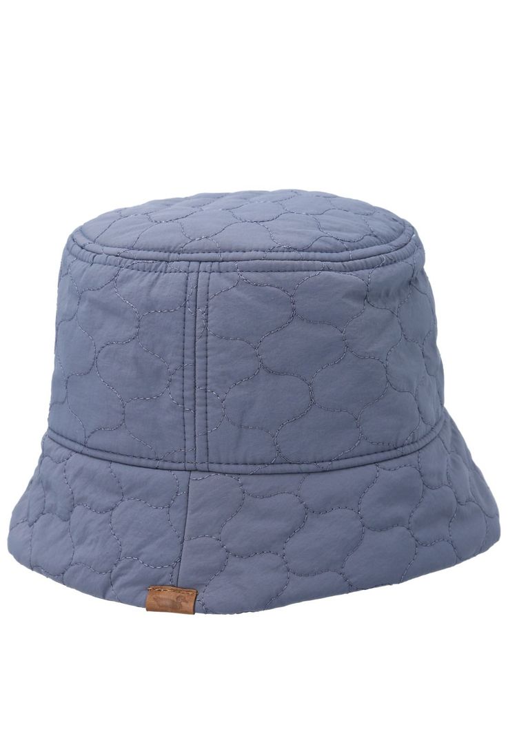 Gorro Bucket Nylon Reciclado Unisex Quilt Azul-0