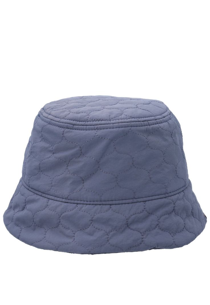 Gorro Bucket Nylon Reciclado Unisex Quilt Azul-1