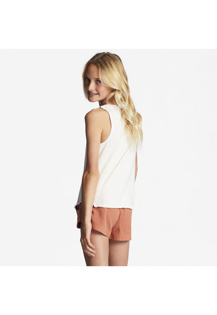 Polera S/M Niña Sun Seekers G Tees Blanco-1