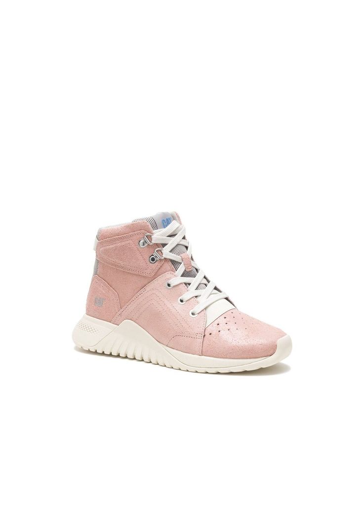 Zapatilla Mujer  Con Caña Paulina Hi Rosa-0