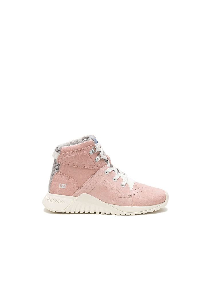 Zapatilla Mujer  Con Caña Paulina Hi Rosa-1