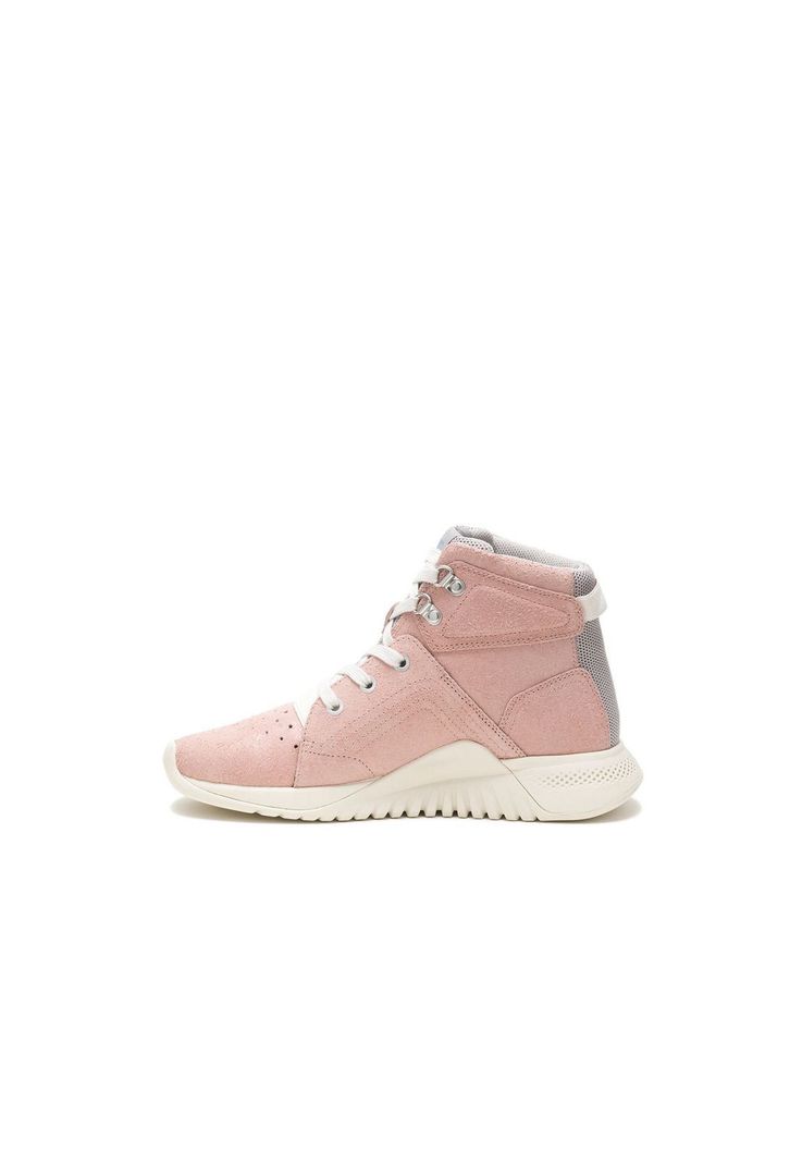 Zapatilla Mujer  Con Caña Paulina Hi Rosa-2