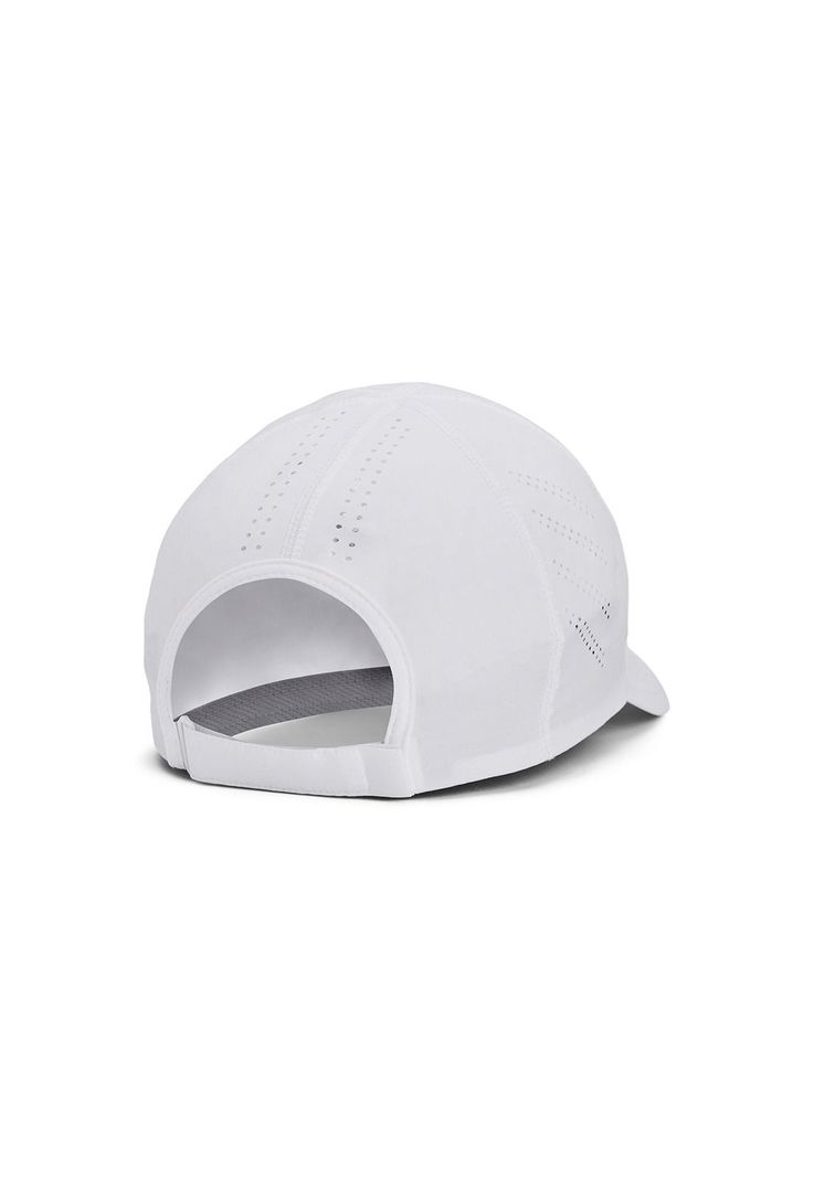 Jockey ajustable UA Launch mujer Blanco-1