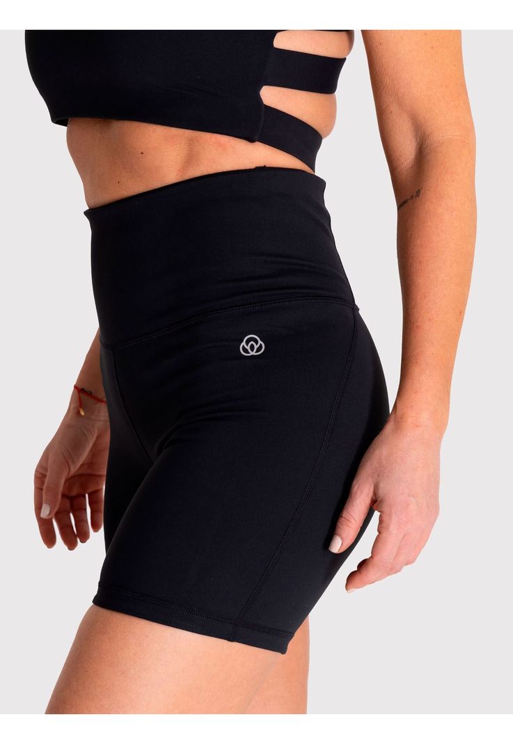 Calza Biker Mujer Aura Negra-3