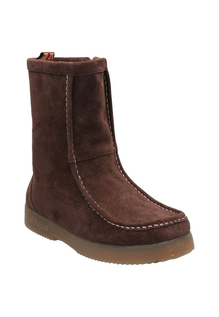 Bota Cuero Mujer Yukon Café-0