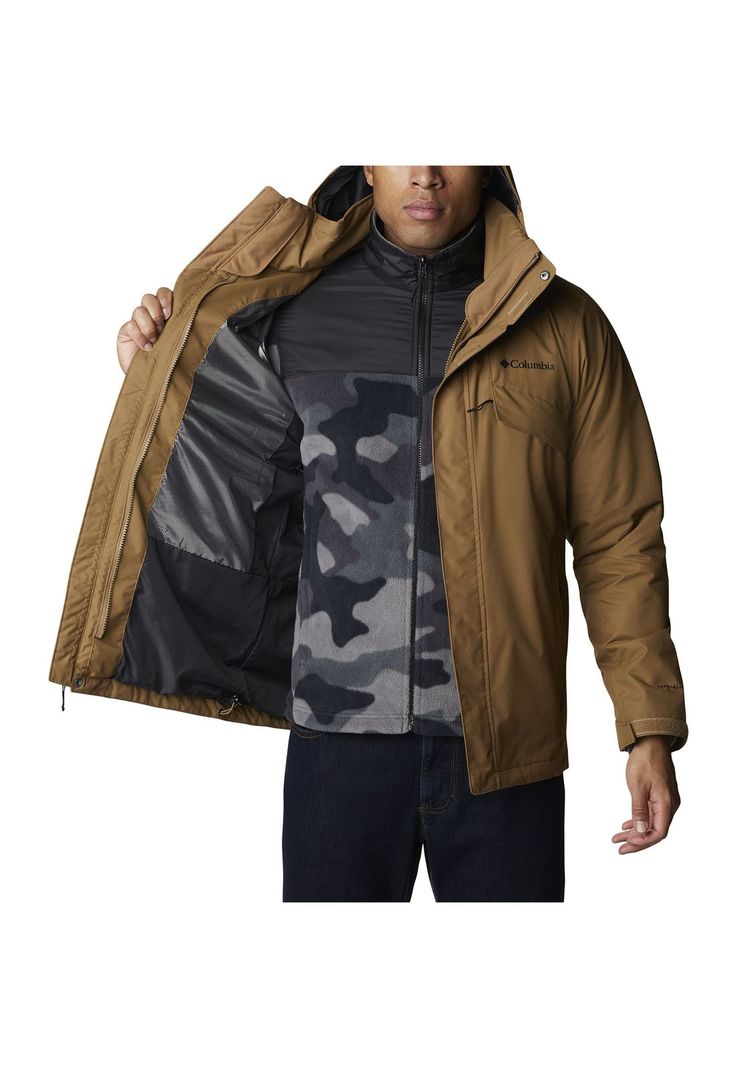Chaqueta Wpp Bugaboo Ii Fleece Café Hombre-1
