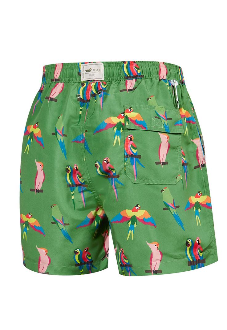 traje de baño Verde Izam Hombre -1