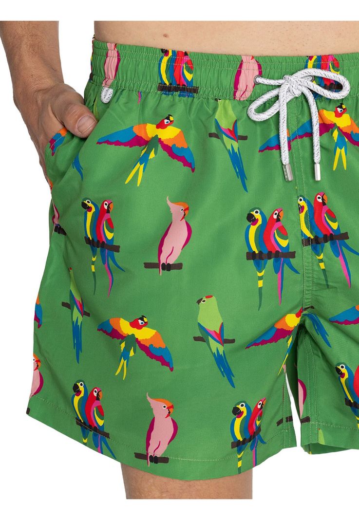 traje de baño Verde Izam Hombre -6