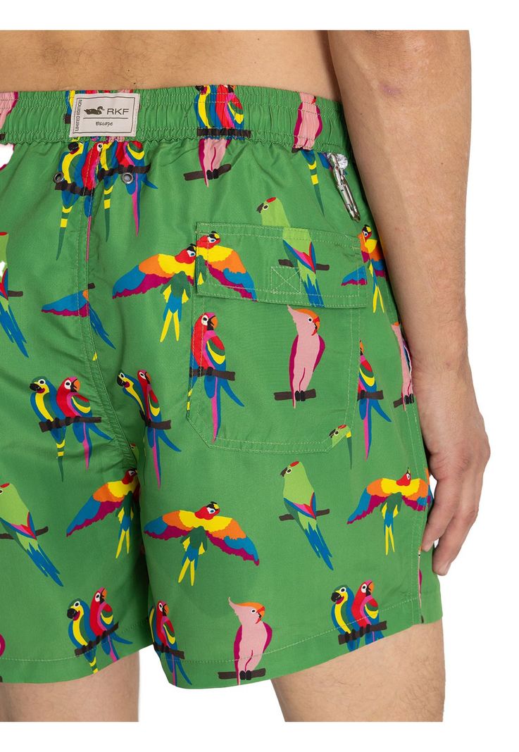 traje de baño Verde Izam Hombre -7