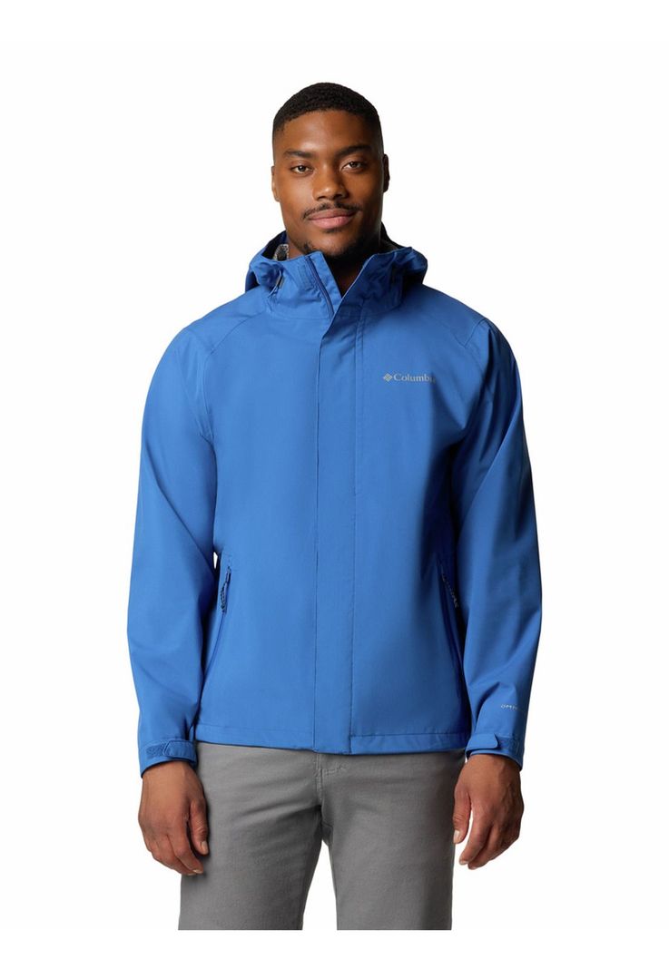 Cortaviento imperm Hombre Earth Explor Ii Azul-0