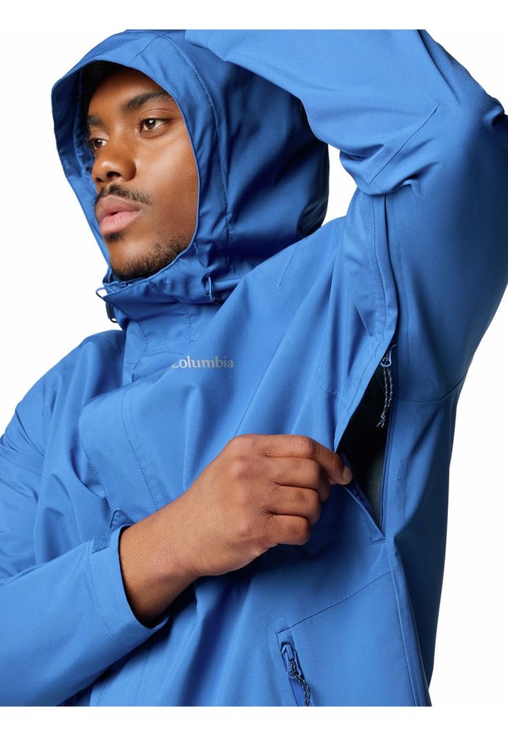 Cortaviento imperm Hombre Earth Explor Ii Azul-4