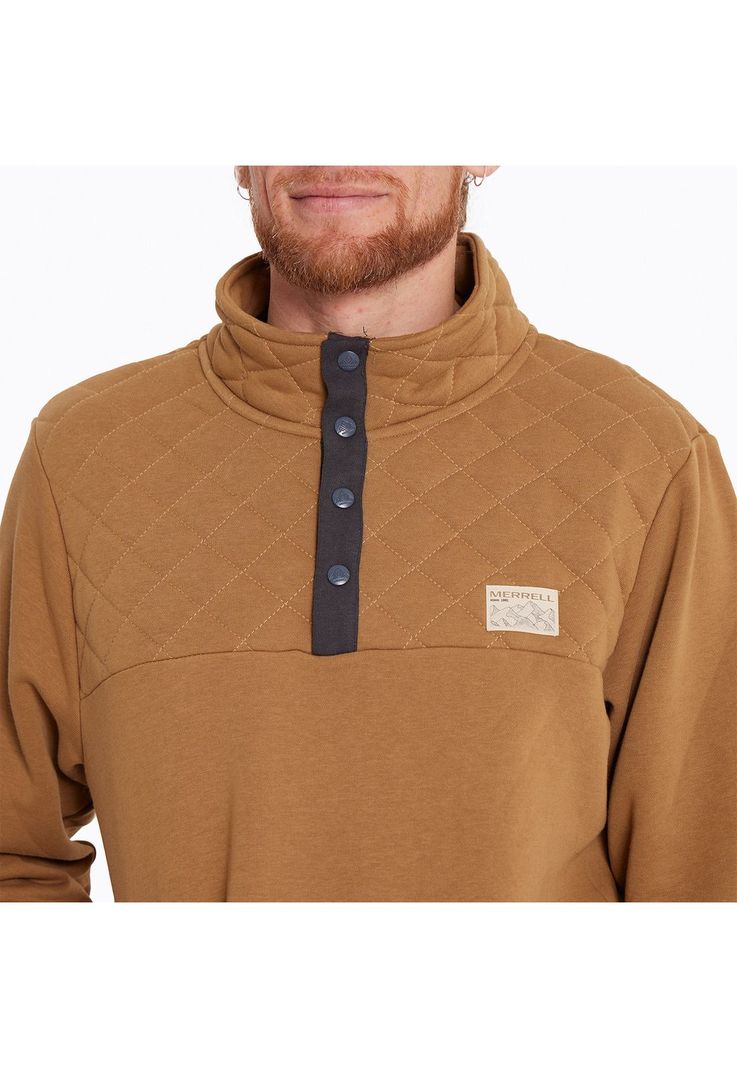 Polerón Hombre Stone Sweatshirt Mostaza-3