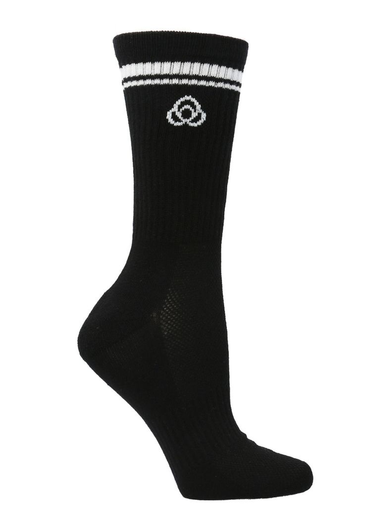 Pack 3 Calcetines Mujer Crew Cut Pro Negro-0