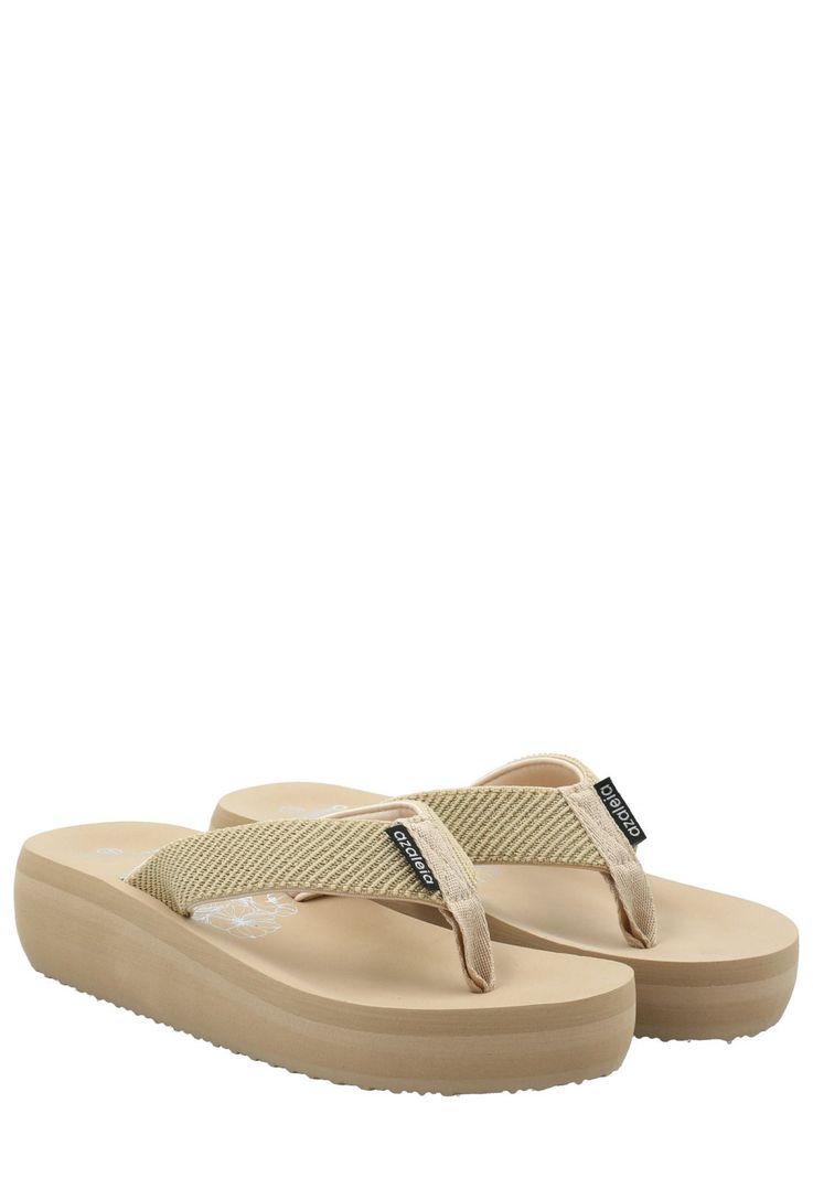 Hawaiana Mujer Donatto Beige -7
