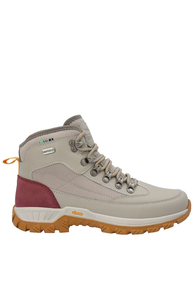 Botín Outdoor impermeable Mujer Scafell Gris-0