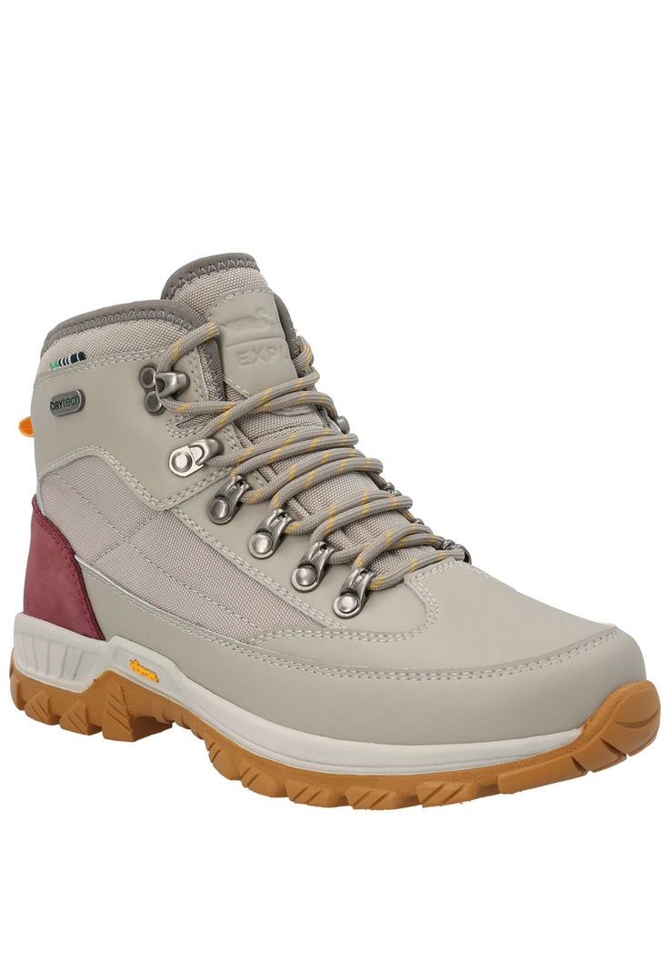 Botín Outdoor impermeable Mujer Scafell Gris-1