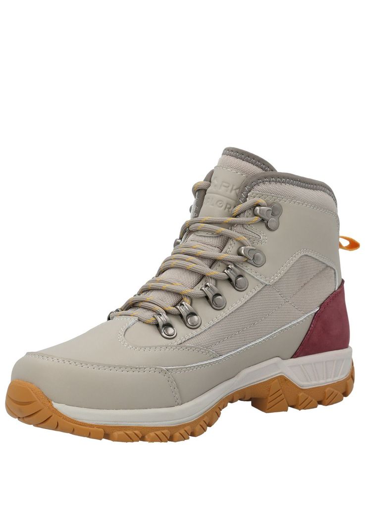 Botín Outdoor impermeable Mujer Scafell Gris-4