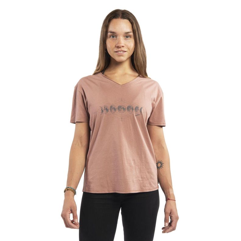 Polera M/C Mujer Daymar Tee Coral