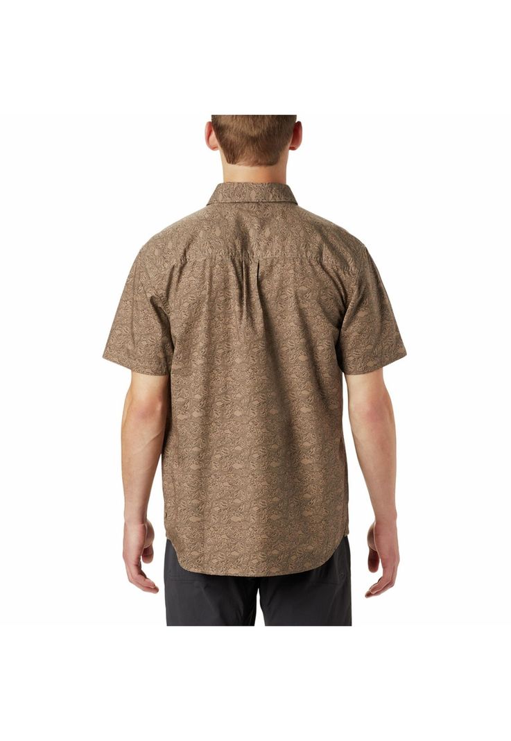 Camisa M/C Hombre Conness Lakes Café-2