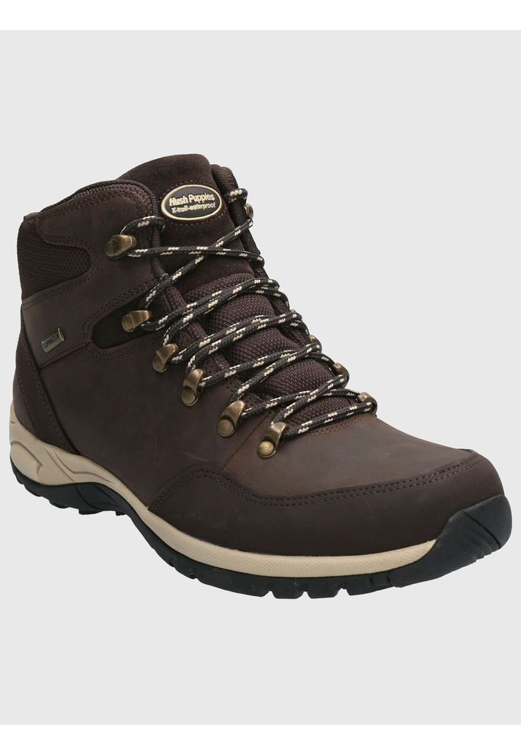 Botin Cuero Hombre Gepard Café-0