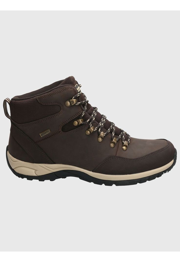Botin Cuero Hombre Gepard Café-1