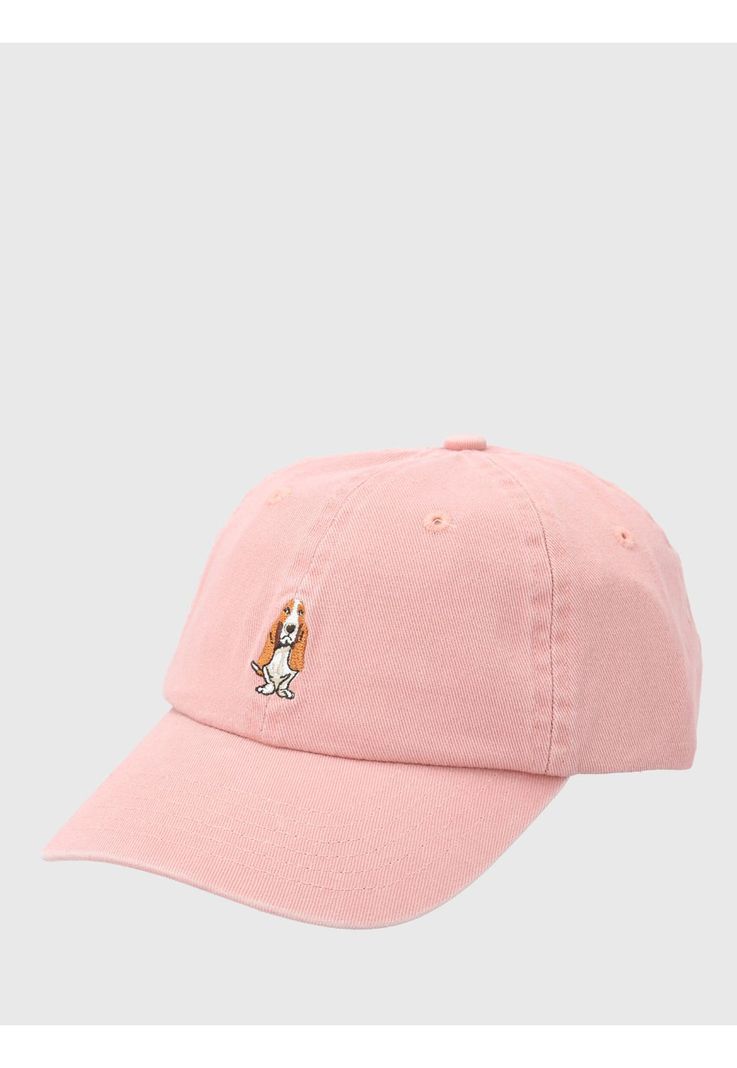 Gorro Algodon Organico Rosado Dog Niña-1