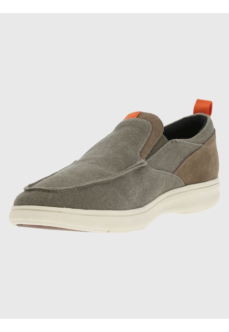 Zapatilla Verde Oliva Hombre Bacco -4