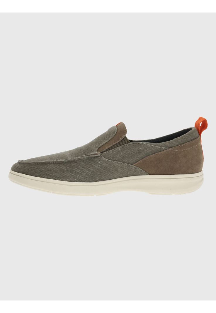 Zapatilla Verde Oliva Hombre Bacco -5
