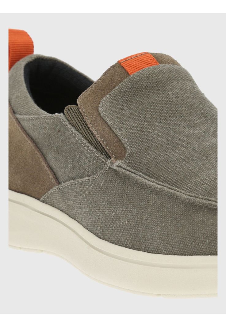 Zapatilla Verde Oliva Hombre Bacco -7