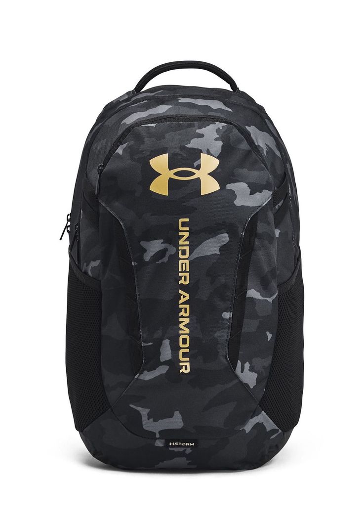 Mochila UA Hustle 6.0 Camo Negro-0