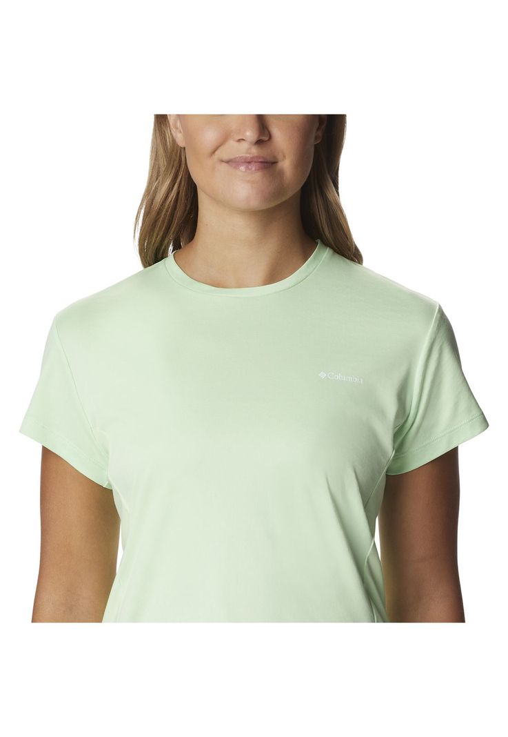 Polera M/C Zero Ice Cirro-Cool Verde Limon Mujer-4