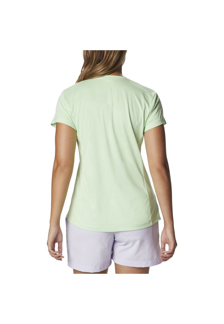 Polera M/C Zero Ice Cirro-Cool Verde Limon Mujer-5