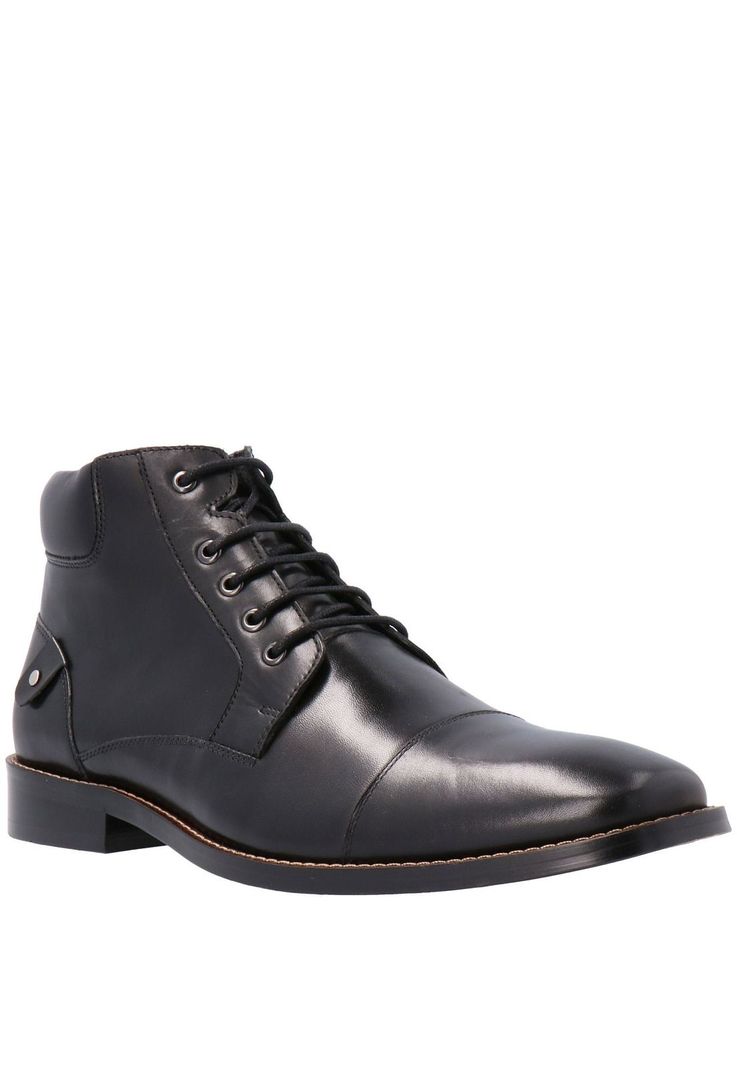 Botin Cuero Hombre Tango Negro-0