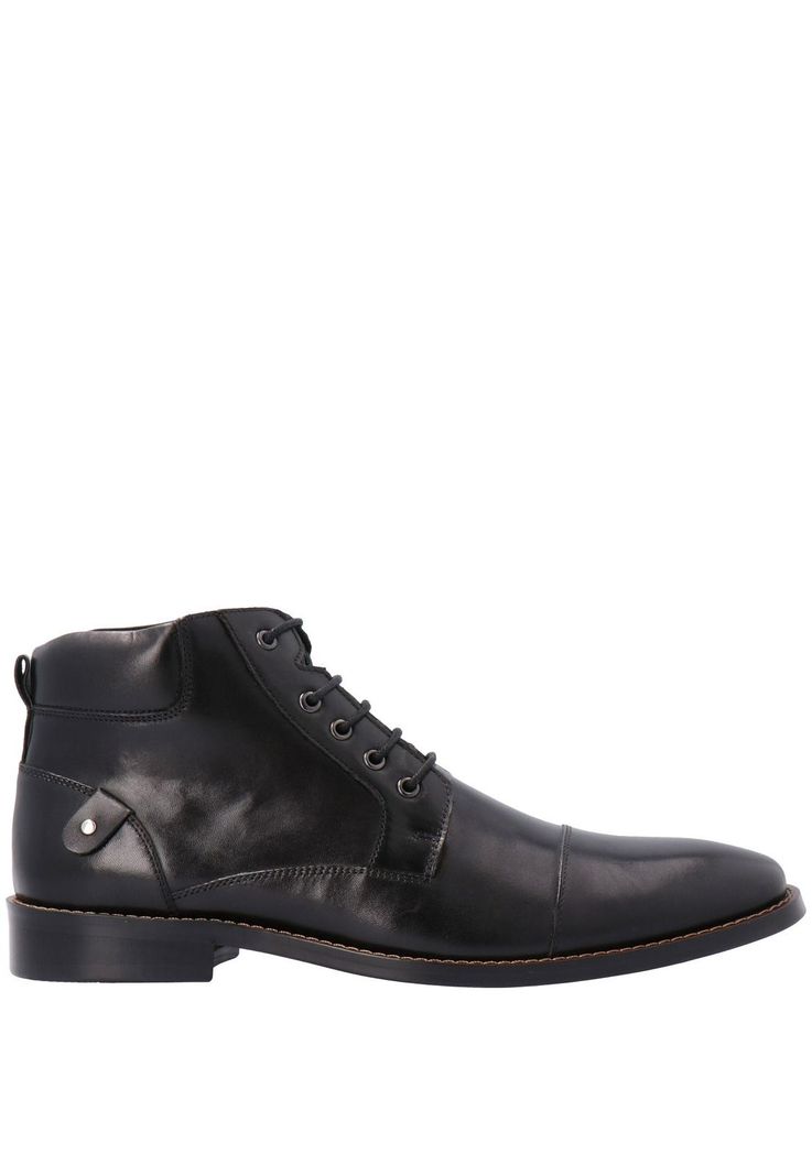 Botin Cuero Hombre Tango Negro-1