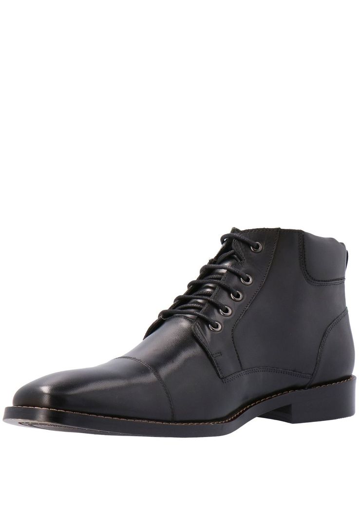 Botin Cuero Hombre Tango Negro-3