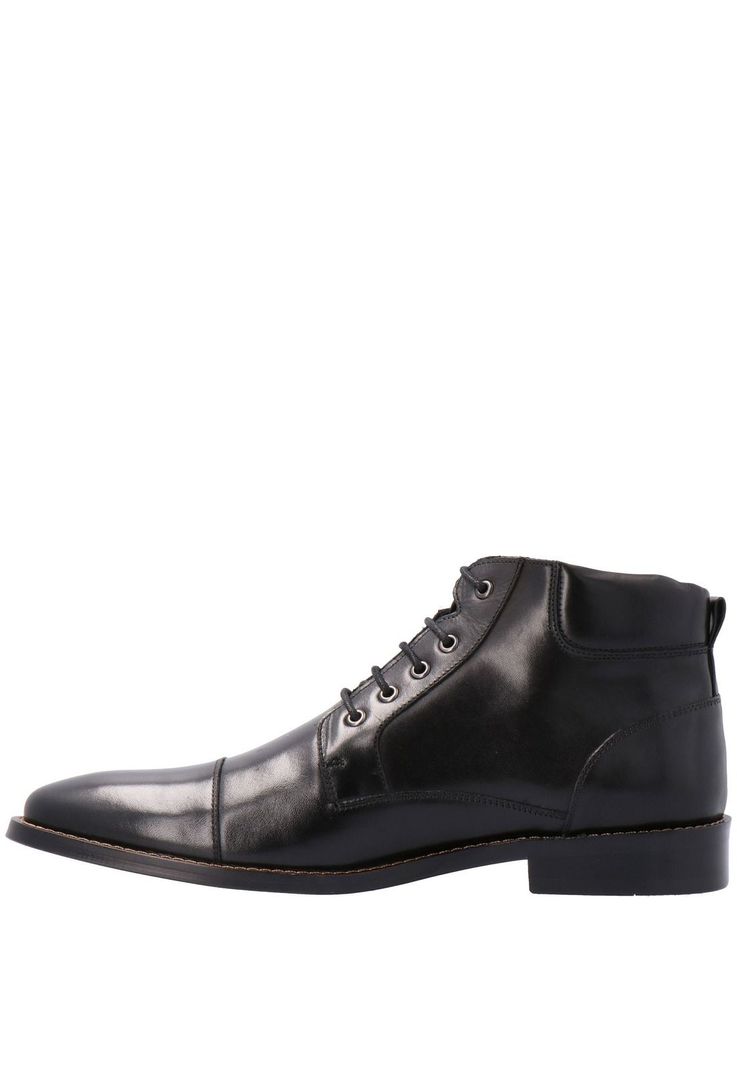 Botin Cuero Hombre Tango Negro-4