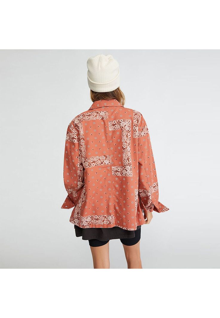 Chaqueta Mujer Chorelist Jckt Naranjo-1