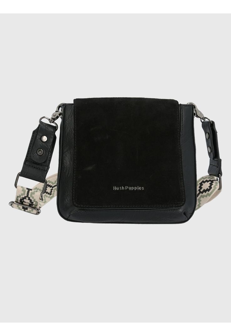 Cartera Ecocuero Negro Lynn Cross Mujer-0