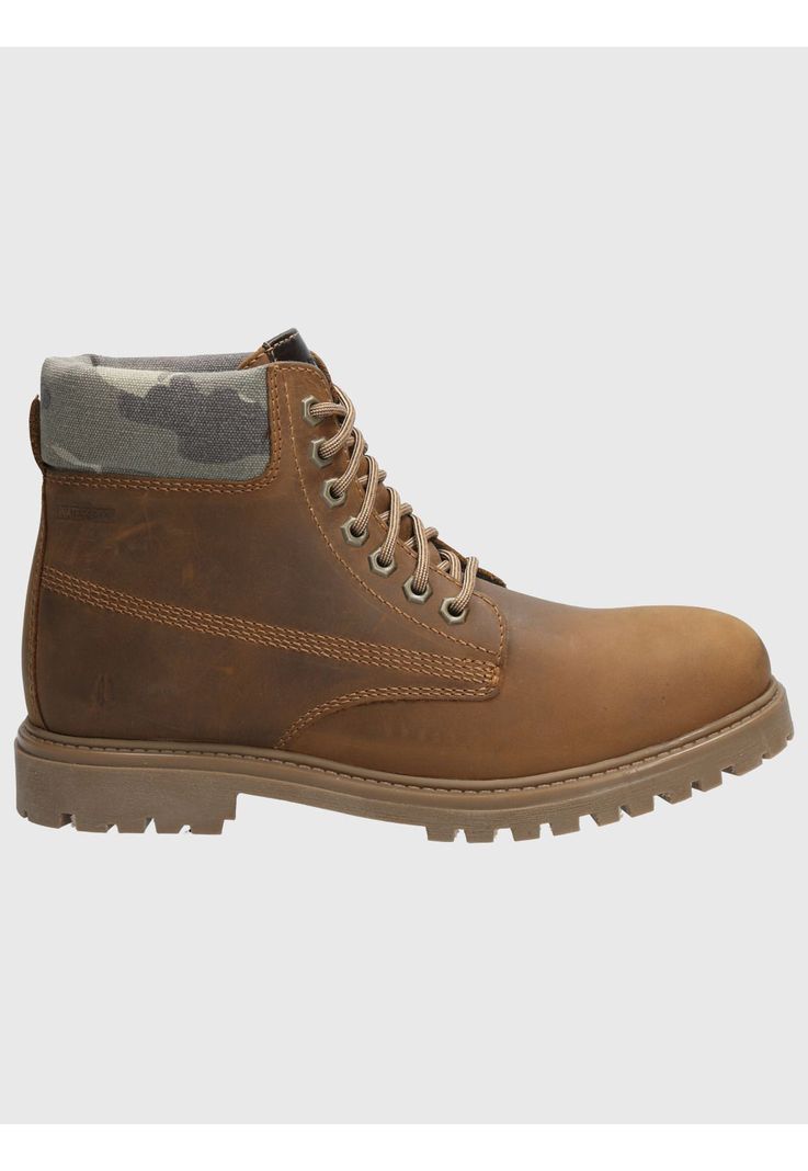 Botin Cuero Hombre Negam Café-1