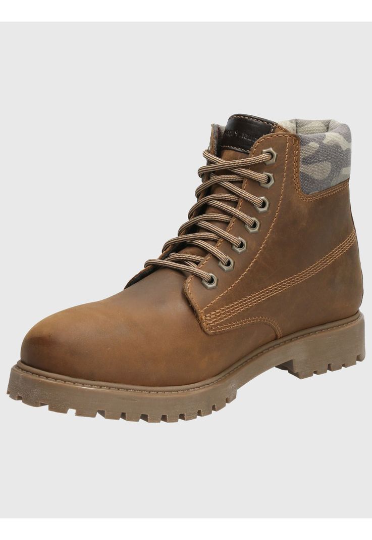 Botin Cuero Hombre Negam Café-4