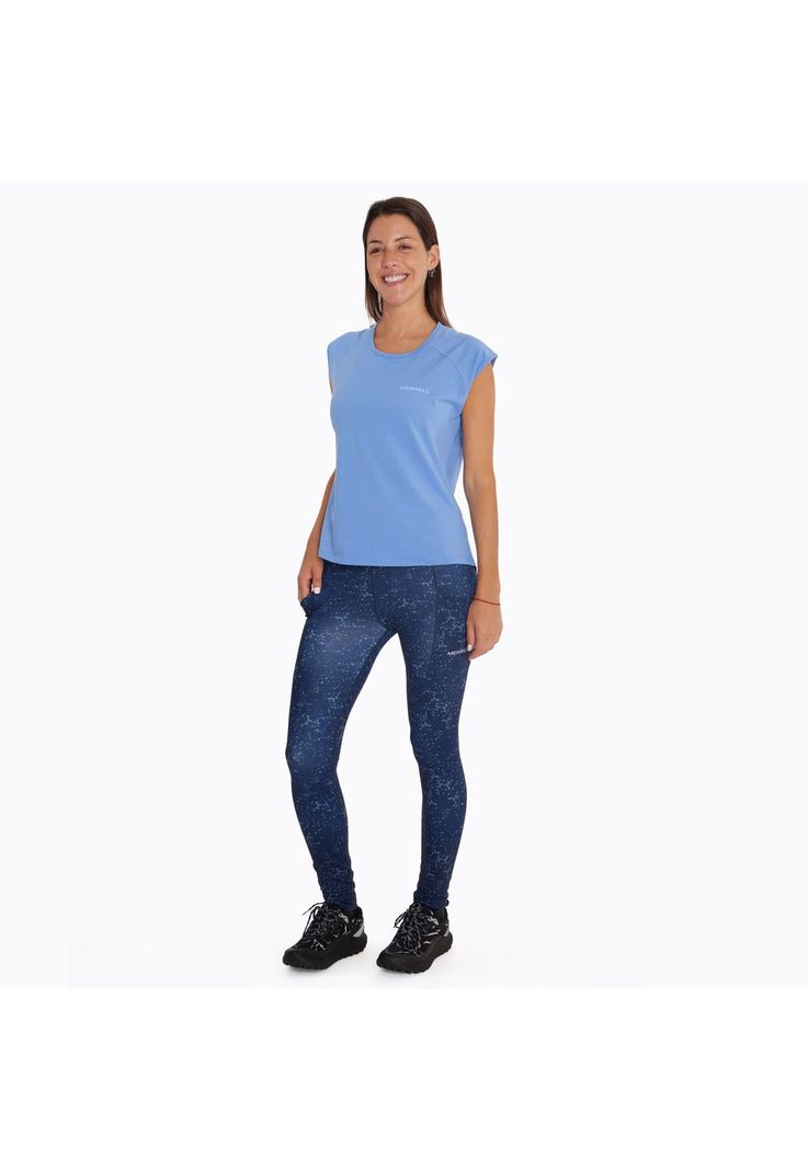 Calza Mujer Soft Legging Azul-1