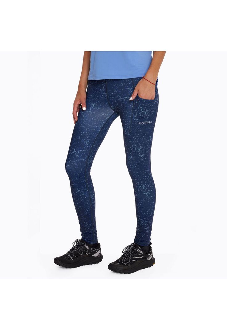 Calza Mujer Soft Legging Azul-3