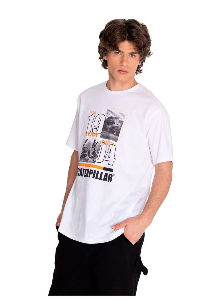 Polera Manga Corta Hombre Workwear Graphic4 Blanco-0