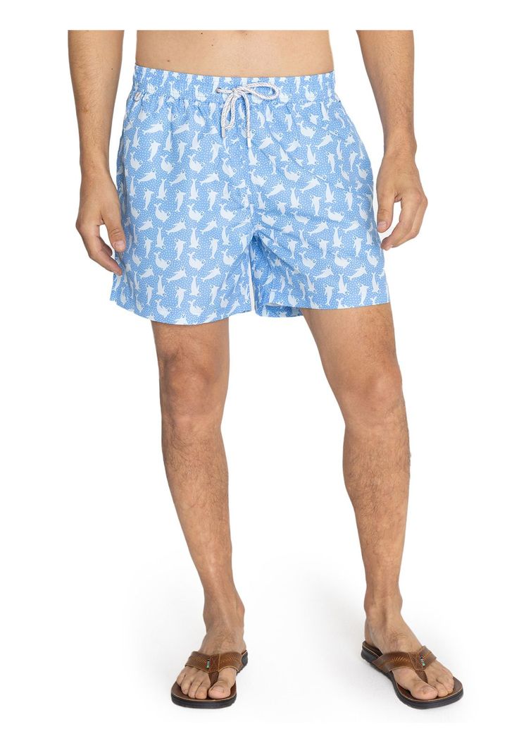 traje de baño Azul Izam Hombre -4