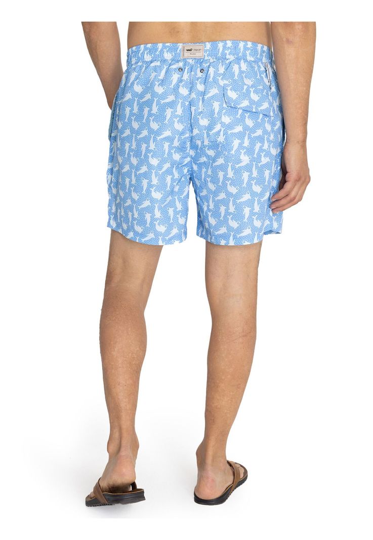 traje de baño Azul Izam Hombre -6