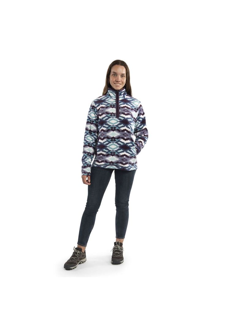 Polar Mujer Print Polar Celeste-5