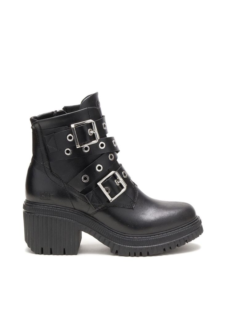 Botin Mujer  Nicole Negro-1